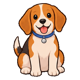 Happy beagle